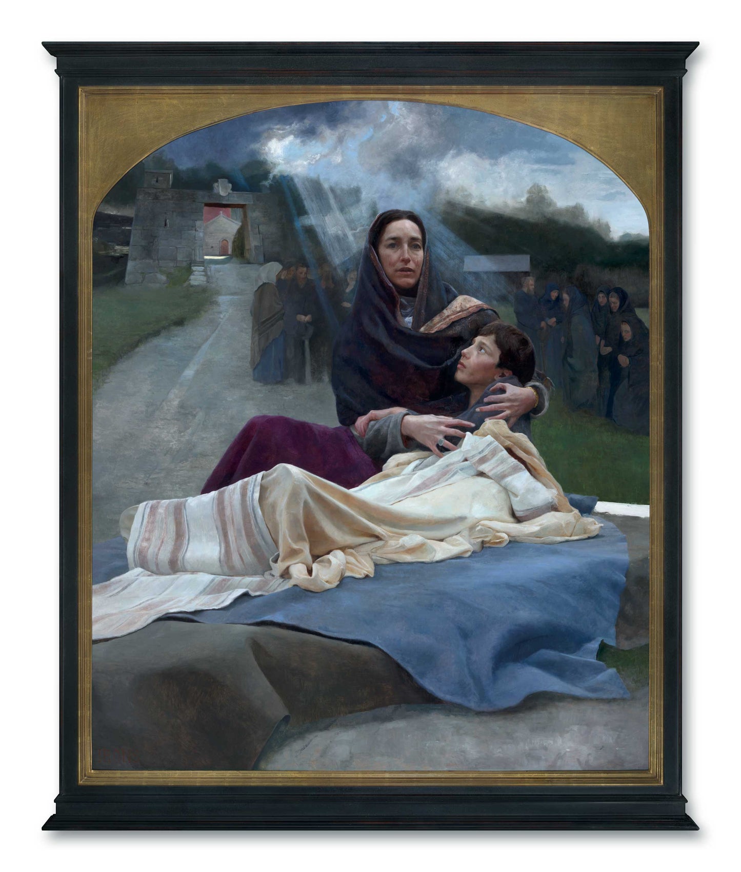 Widow of Nain Print 52" x 44" Canvas