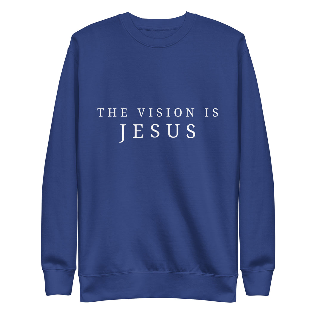 Vision is Jesus Unisex Crewneck
